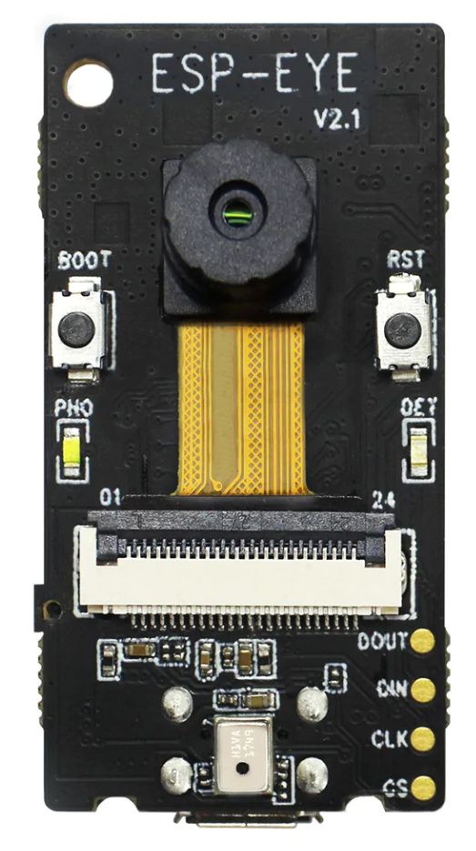 Espressif ESP-EYE development board with OV2640 and 8 MB PSRAM