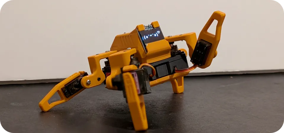 Sesame Robot: Build an ESP32 Mini Quadruped for $50–60