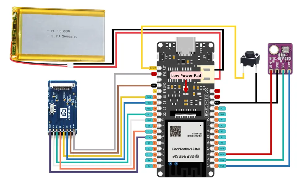 ESP32 E-Paper Weather Display: Build Guide (esp32-weather-epd)
