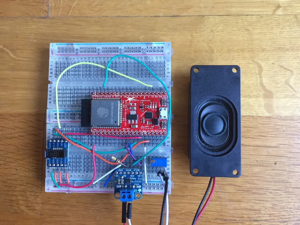 ESP32 Web Radio & Bluetooth Speaker with MP3 Decoder