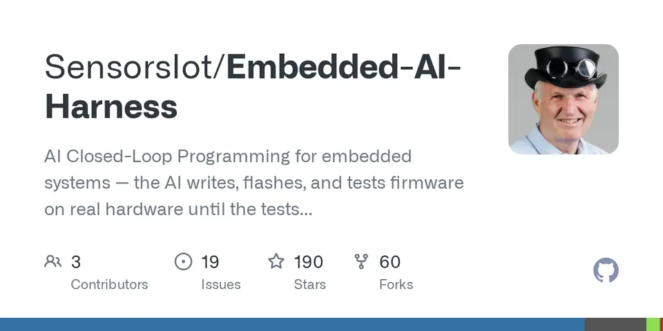 Embedded-AI-Harness: AI Closed-Loop Firmware Dev for ESP32