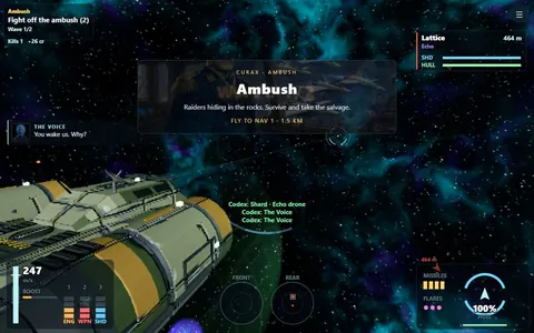 Costellazioni — 6DOF space combat in a procedural star system