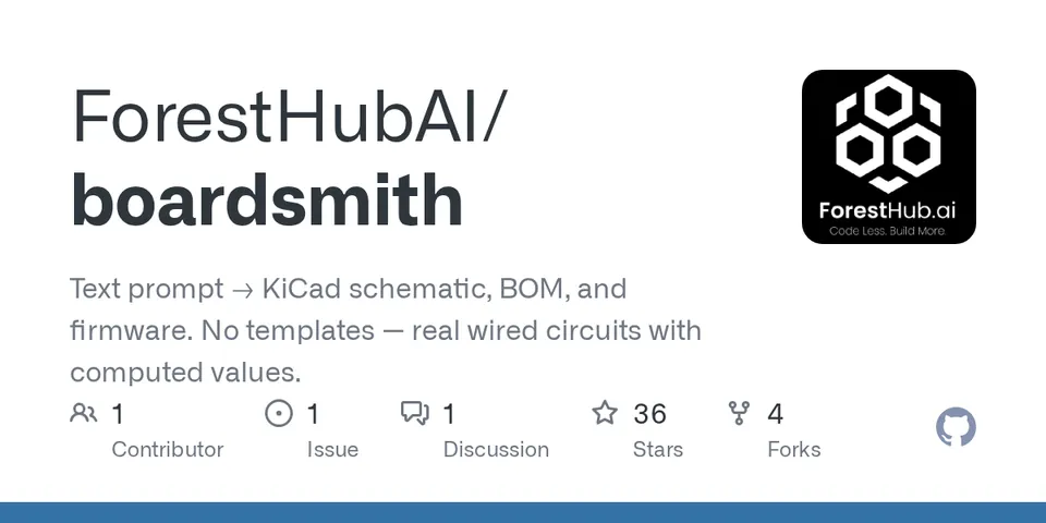 ForestHubAI/boardsmith on GitHub