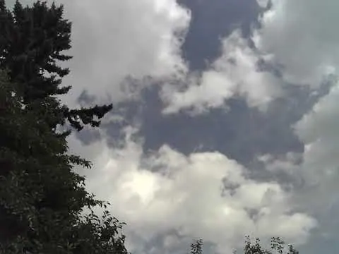 Timelapse sample: UXGA resolution, 1 fps capture, played back at 30× speed.