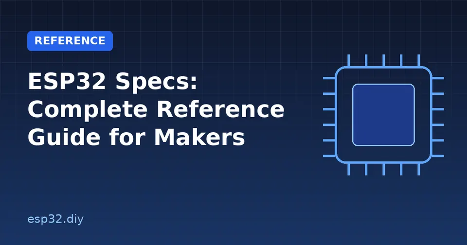 ESP32 Specs: Complete Reference Guide for Makers