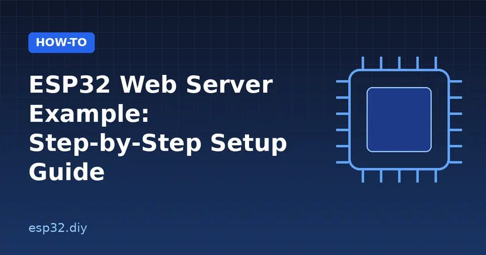 ESP32 Web Server Example: Step-by-Step Setup Guide