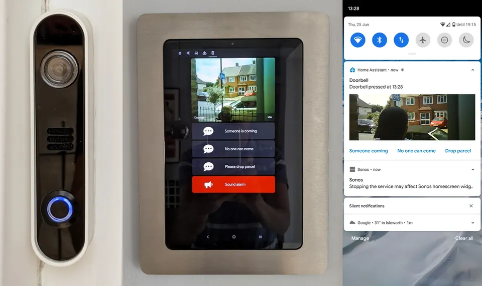 DIY Video Doorbell with Voice Response (ESP32 Cam + ESPHome)