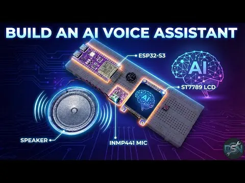 Build a Free AI Voice Assistant with ESP32-S3 and HuggingFace
